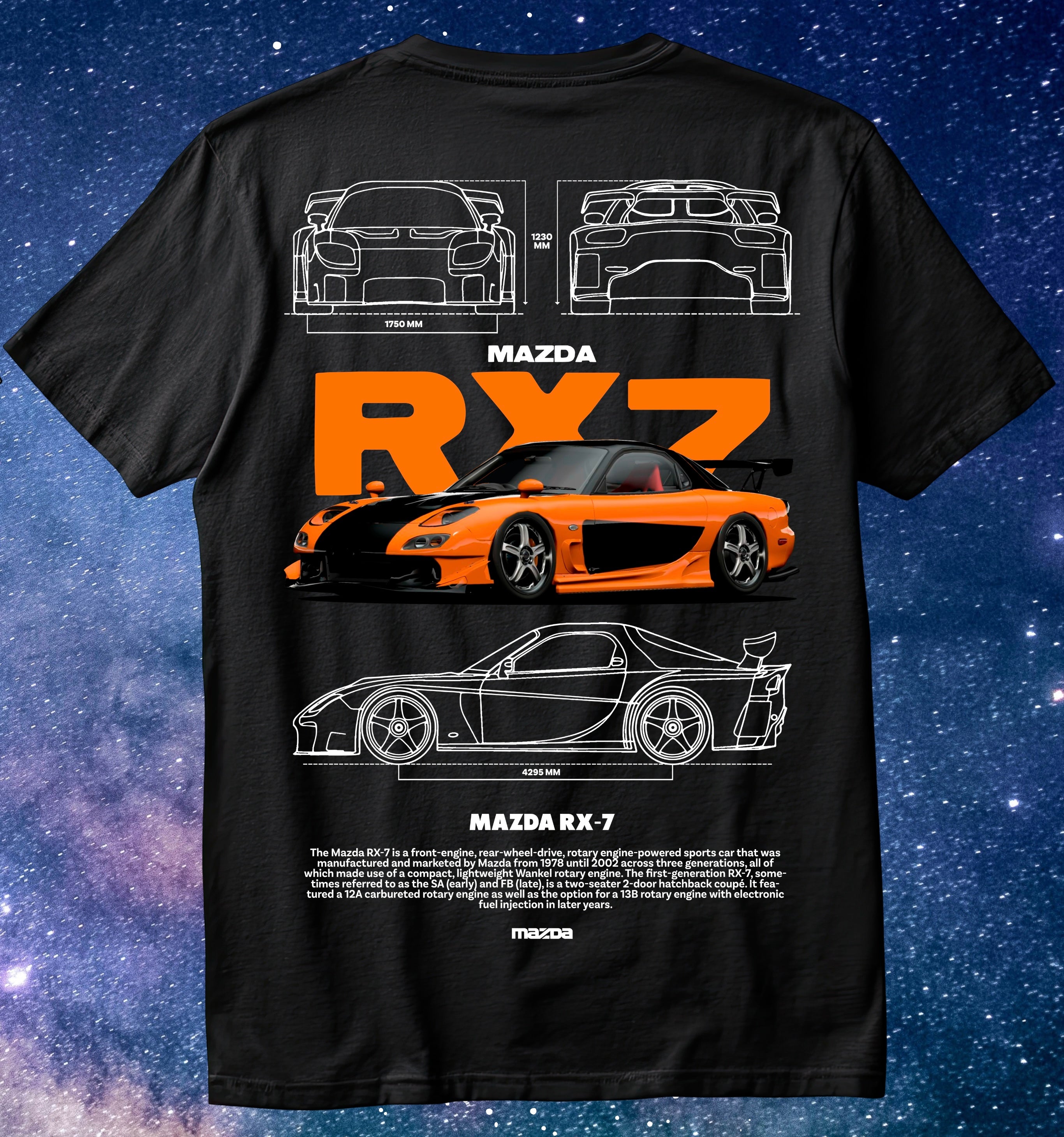 Camisa de Mazda RXZ