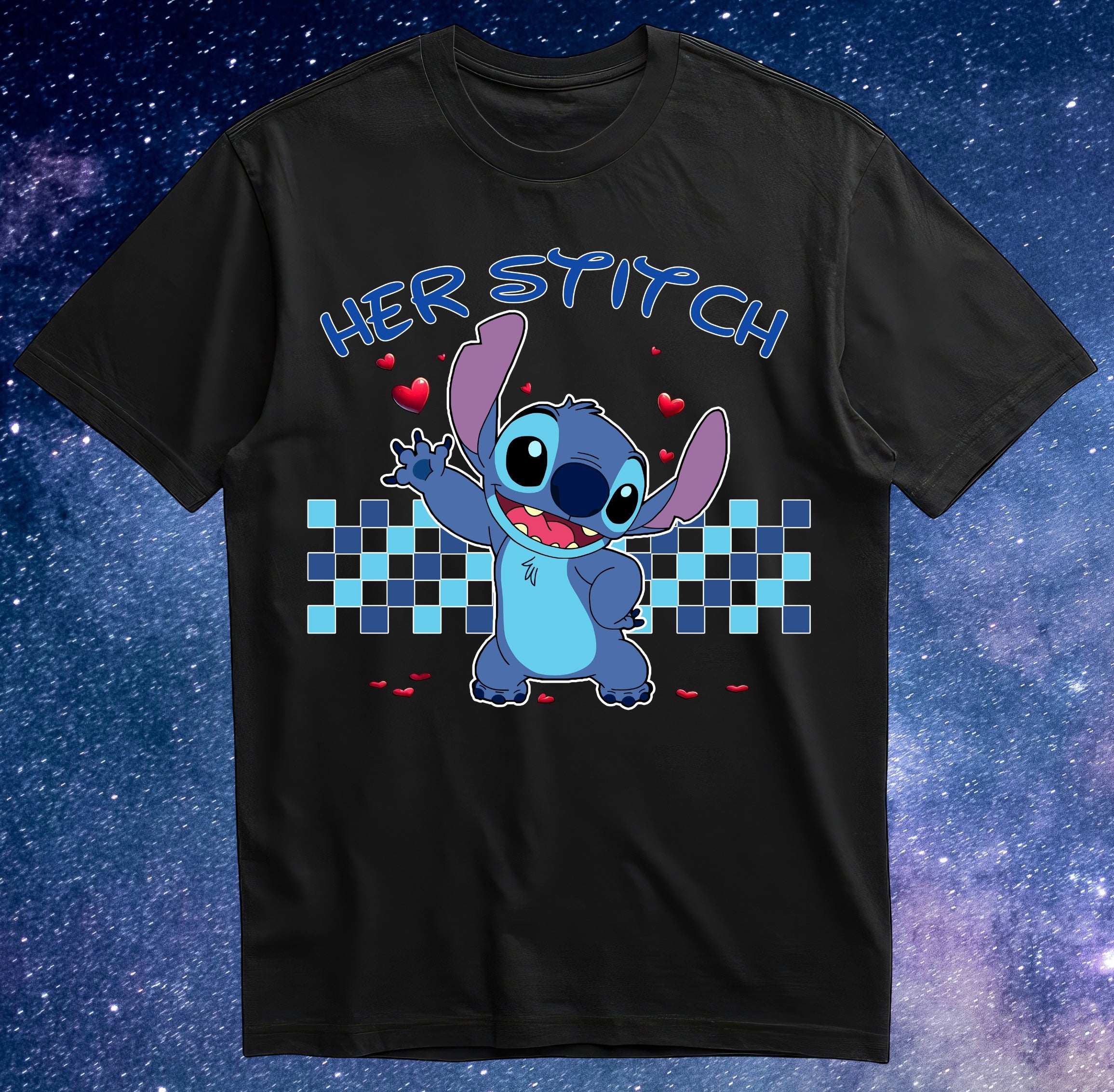 Camisa compartida de stitch