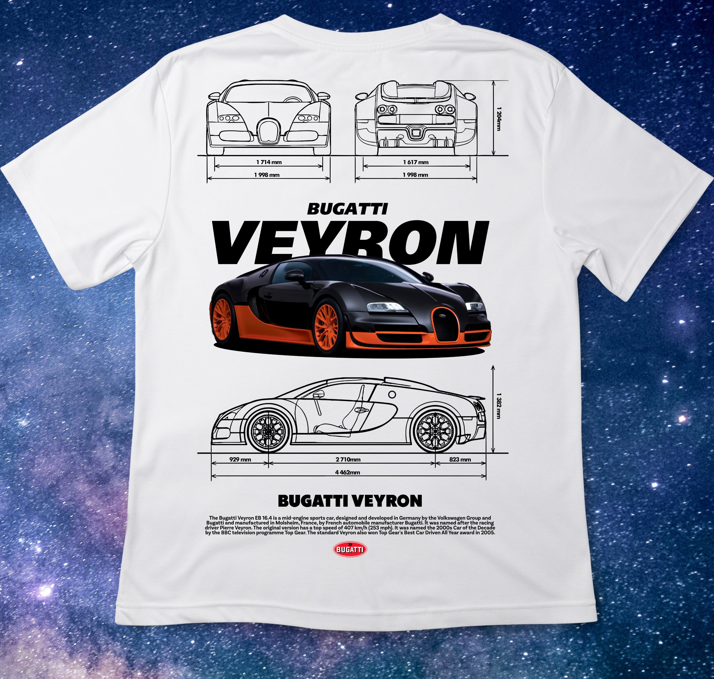 Camisa de Bugatti Veyron