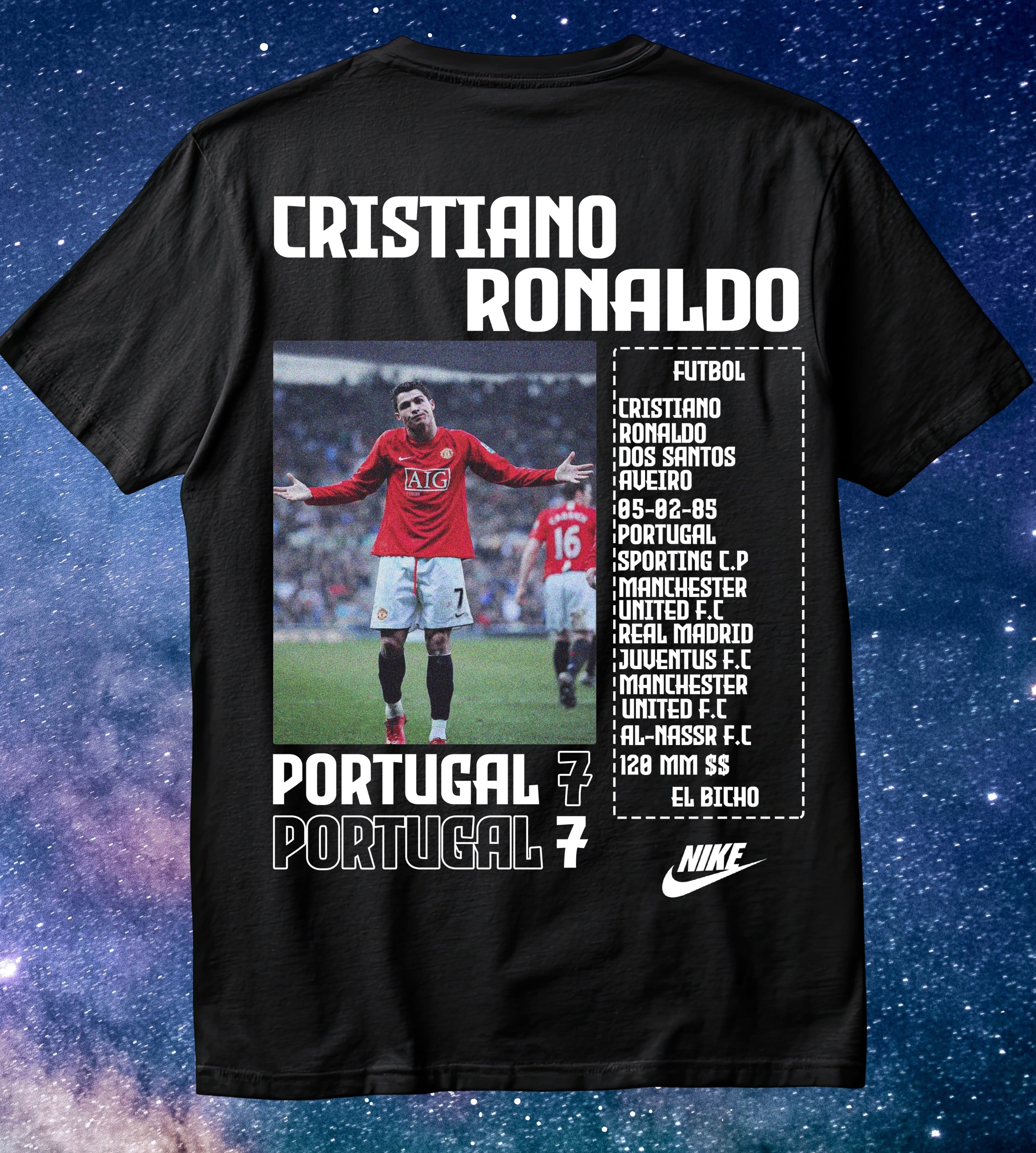 Camisa de Cr7