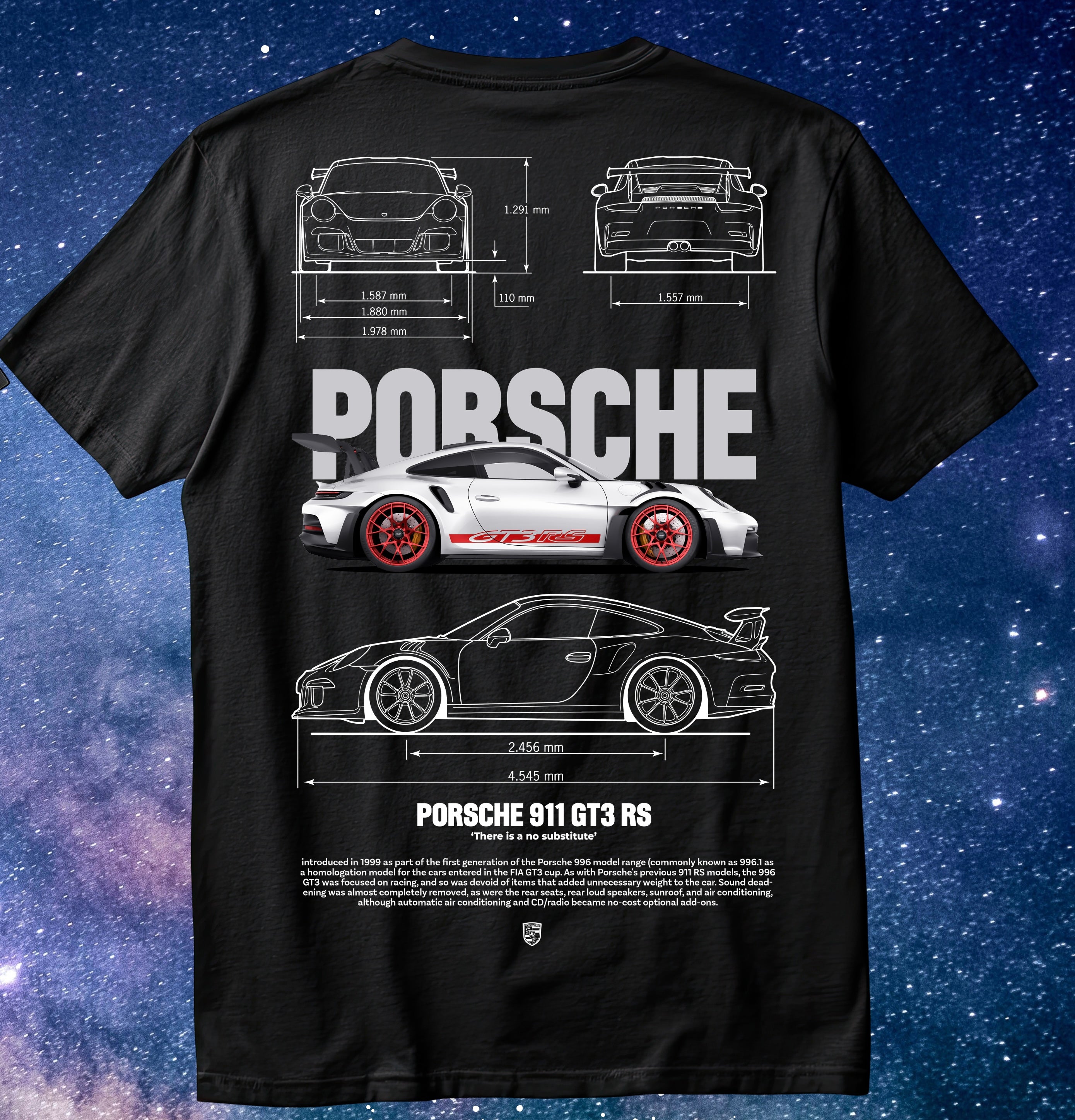Camisa de Porsche 911 GT3 RS