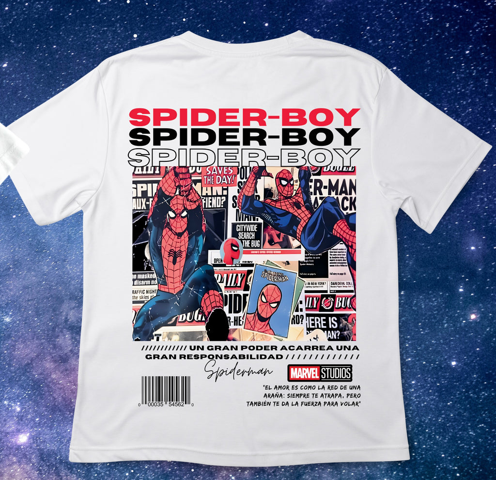Camisa compartida de Spiderman 2